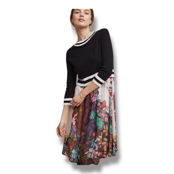 Maeve Anthropologie Oseceola Sweater Dress Size Extra Small - Picture 1 of 9